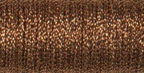 215C (#4) Fil de cordon en cuivre antique Kreinik - Très fin