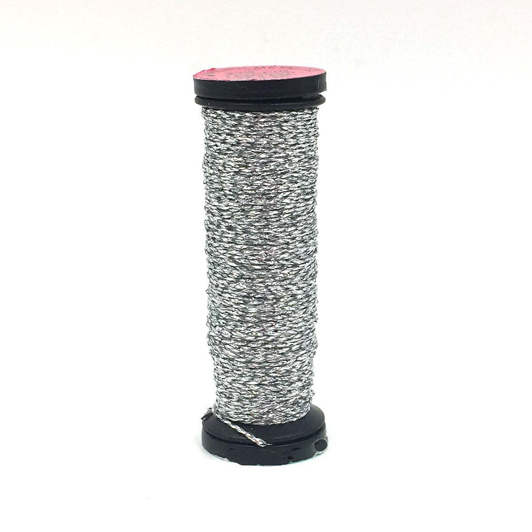 001HL(#4) Kreinik-Garn Silver Hi Lustre – sehr fein