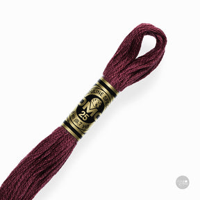 Hilo DMC de bordado Mouliné Spécial 117MC color 3685 algodón mercerizado de 8 metros