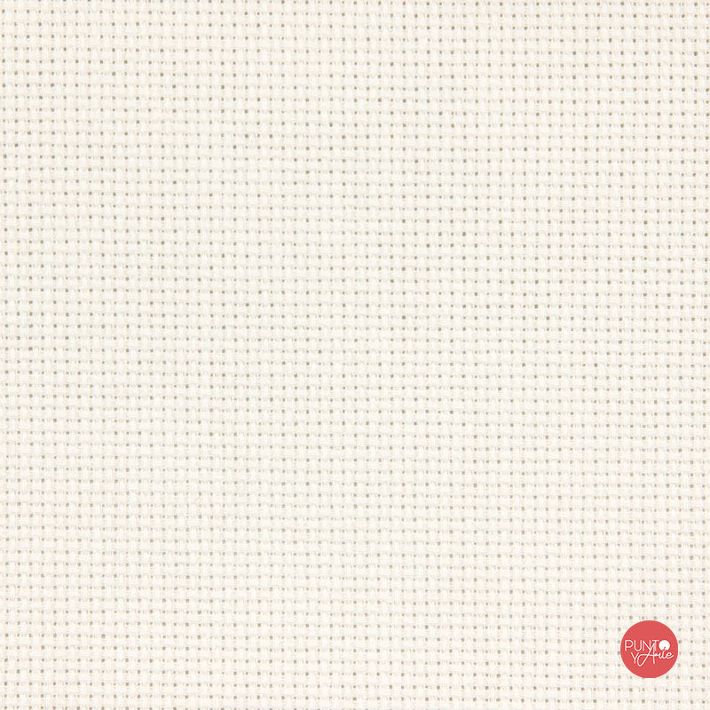 3424/101 Aida cloth 14 count. ZWEIGART Off White Color for cross stitch