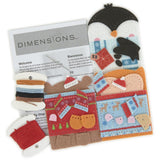 Kit de Adornos Navideños de Fieltro "Abrazos de Navidad" - Dimensions 72-08291