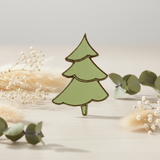 Imán para Agujas Árbol de Navidad Verde Accesorio de Madera Wizardi KF059/53