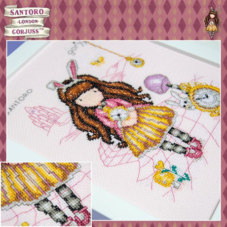 Gorjuss Just One Second - Vervaco - Cross Stitch Kit PN-0201774