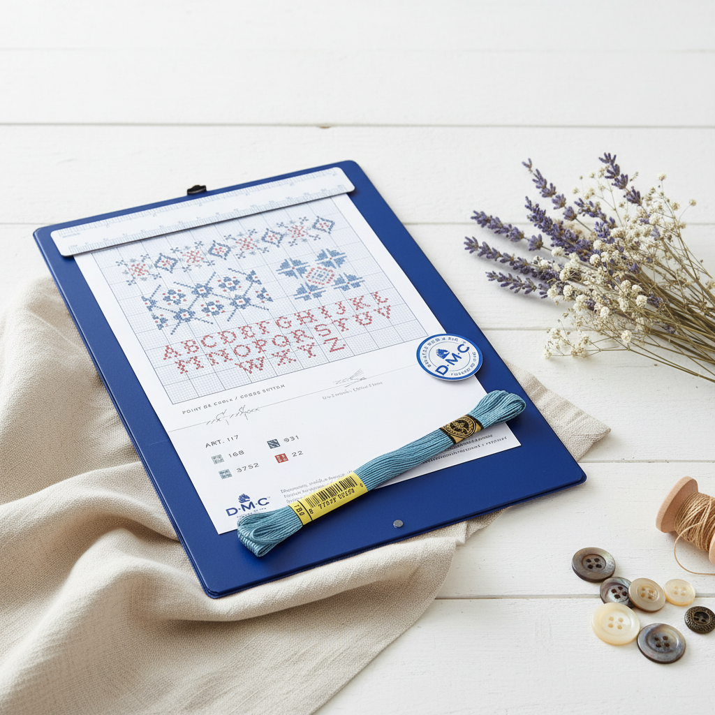 Petit tableau de broderie magnétique - DMC M230