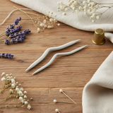 Aiguilles à tricoter pour torsades Prym 191102 - Votre partenaire pour tricoter des modèles de torsades