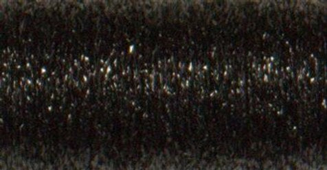 005L (#4) Kreinik Blinding Black Thread - Very Fine