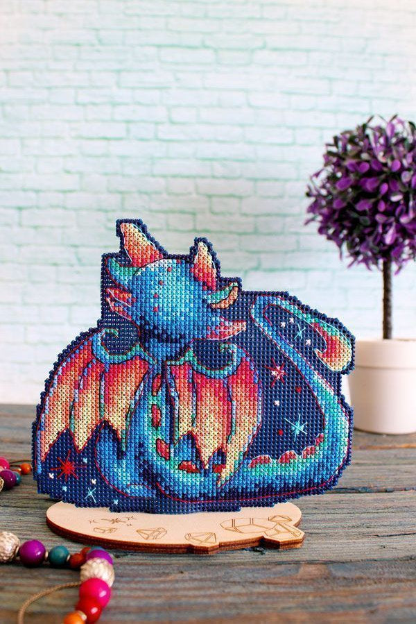 Cross Stitch Kit. Twilight Dragon - MP Studio SR-890