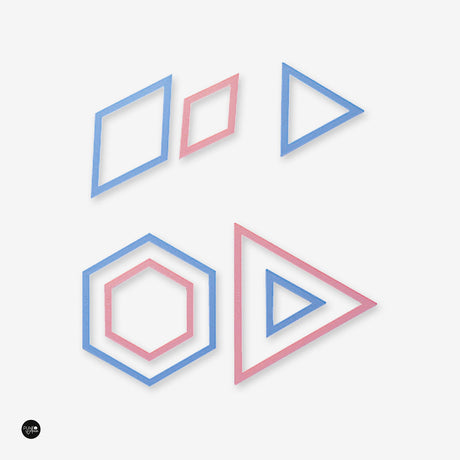 Clover 494/T triangular and hexagonal templates