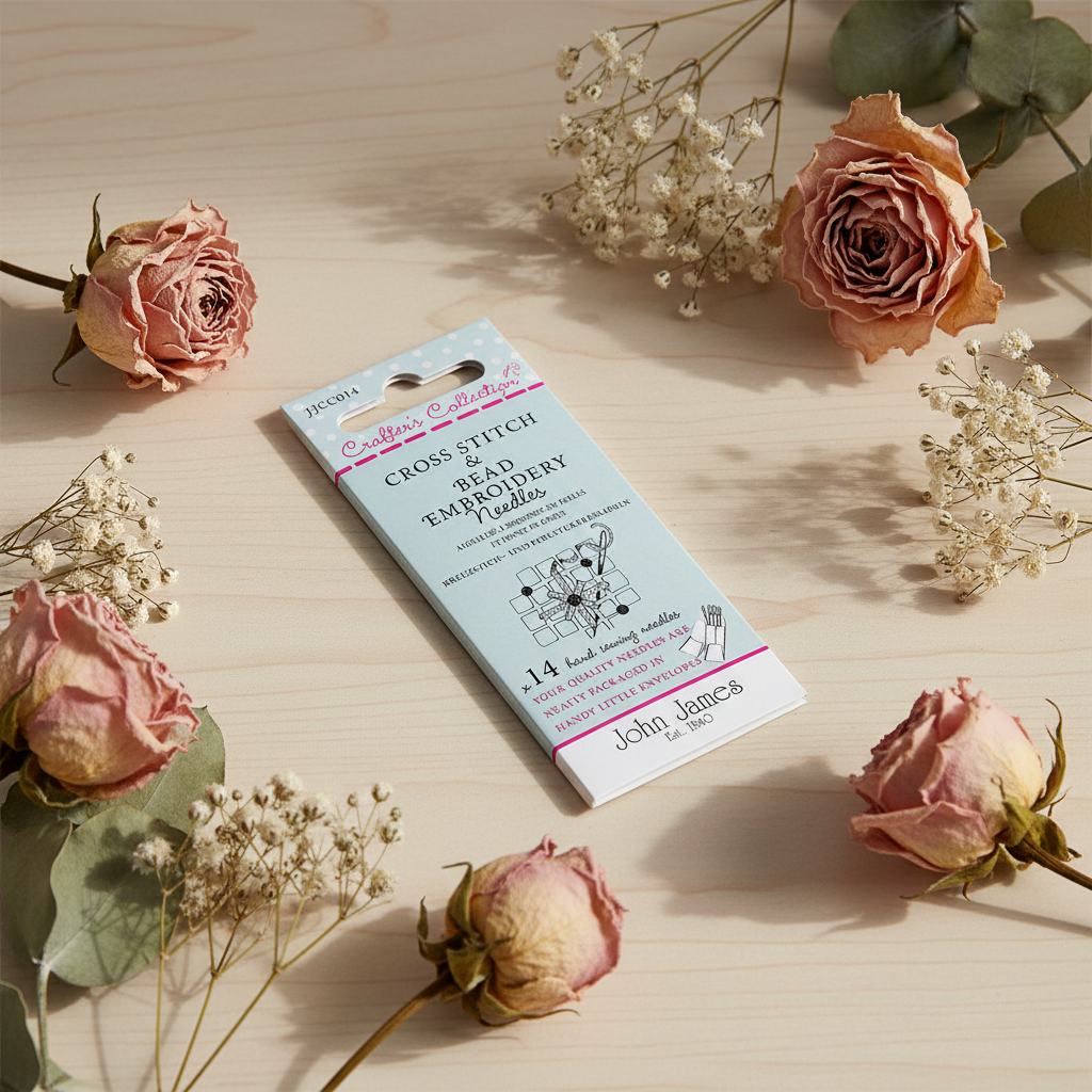 Cross Stitch and Bead Needles Assortment - John James JJCC014: Versatility and Precision