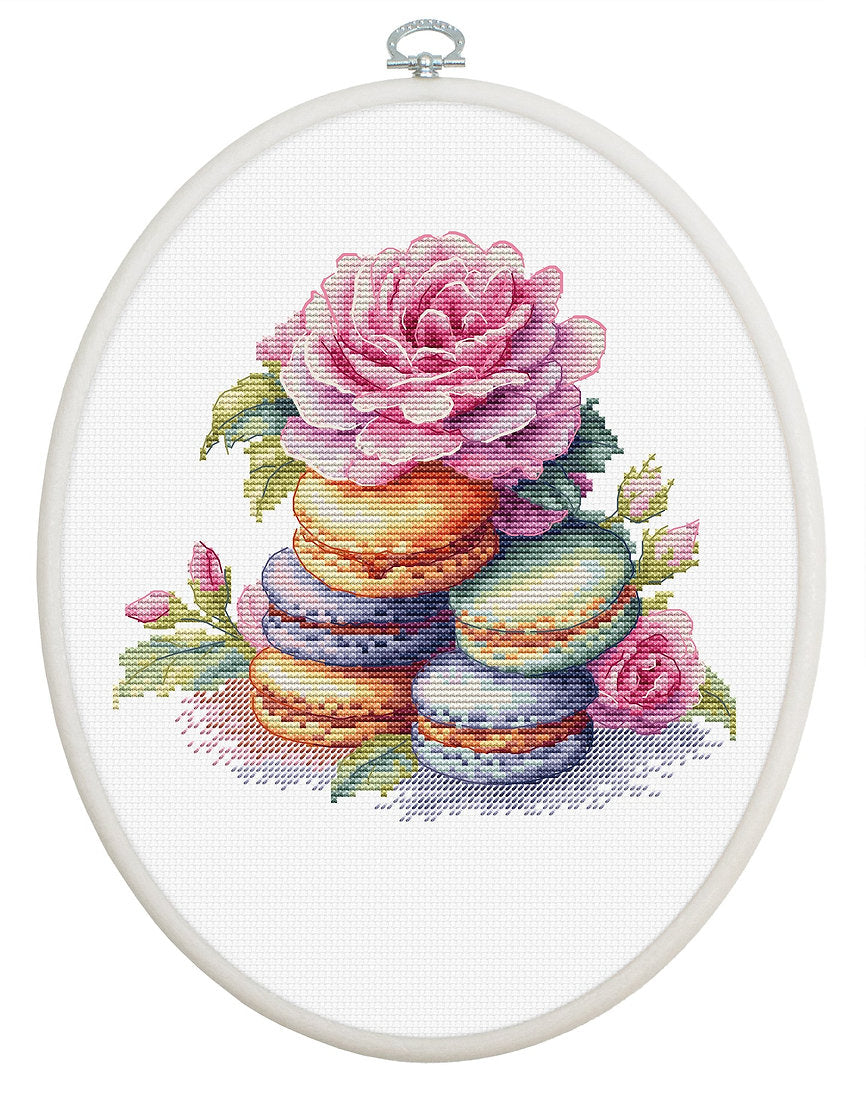 Cross Stitch Kit - French Macarons - BC226 Luca-S