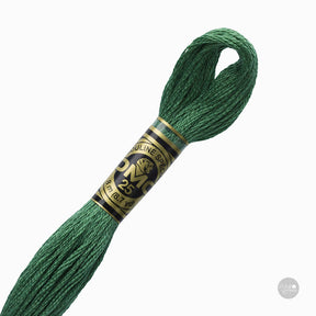Hilo de bordado DMC Mouliné Spécial 117MC color 505 algodón mercerizado de 8 metros