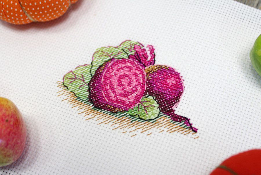 Betterave sucrière - MP Studio SM-742 - Kit de point de croix