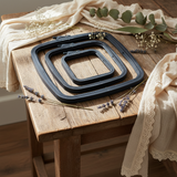 Nurge Bastidor Cuadrado Color Navy de Plástico - 4 Medidas