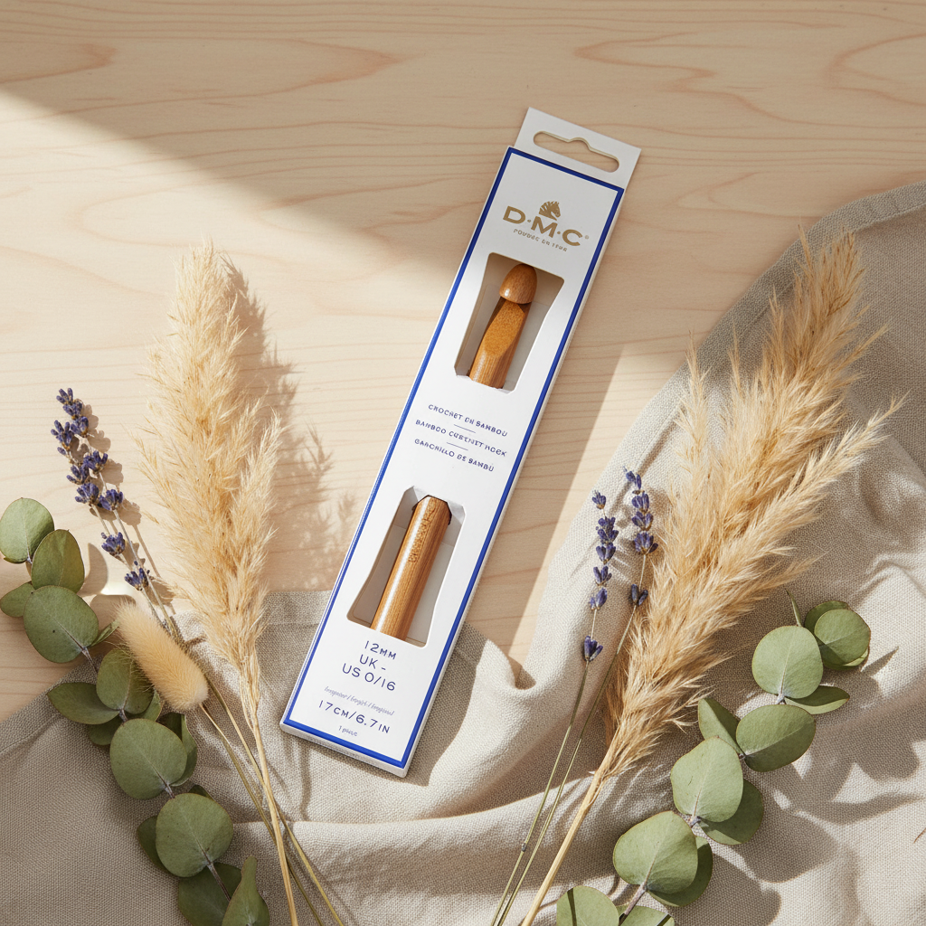 Crochet en bambou DMC 12 mm : beauté et confort dans vos projets