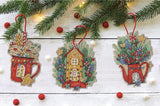 Douces décorations de Noël - 70-09607 Dimensions - Kit de point de croix