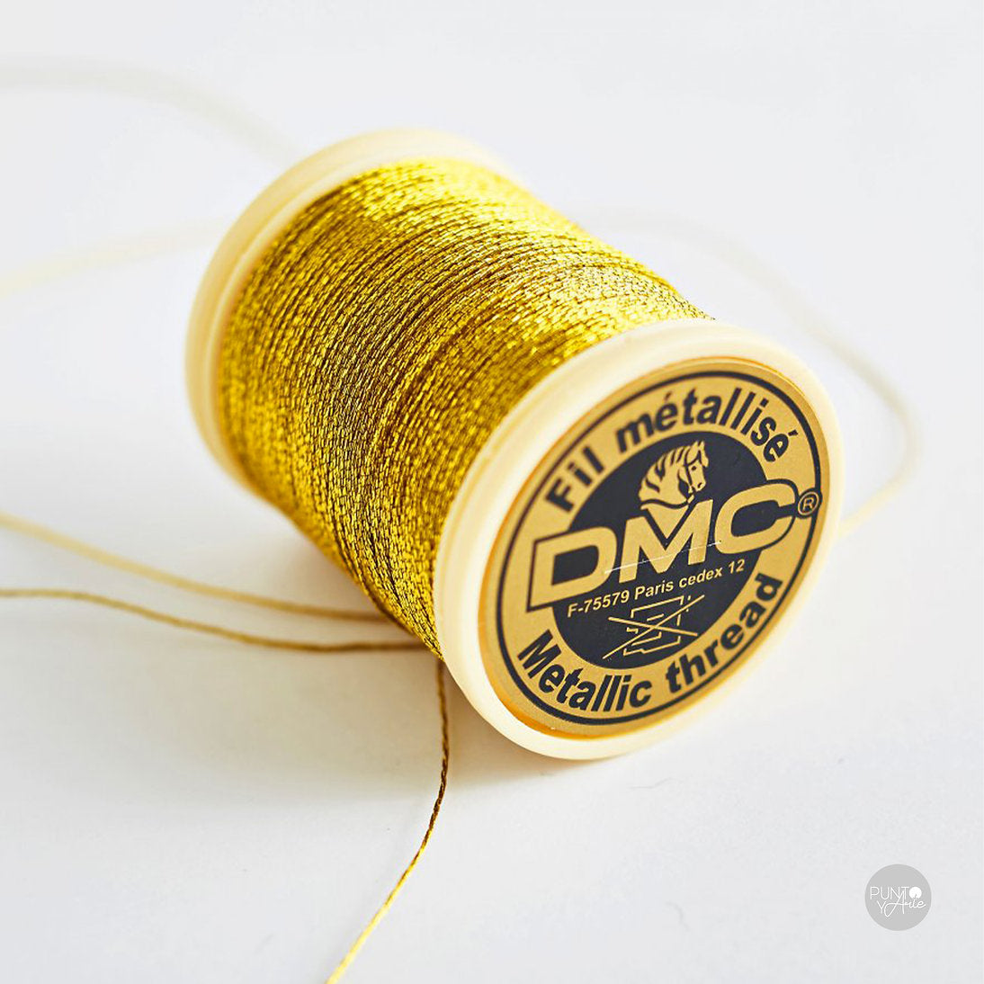 Spool of DMC Metallic Embroidery Thread - 40m 100% Polyester