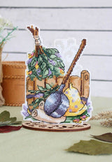 Cross Stitch Kit. Fragrant steam - MP Studio SR-916