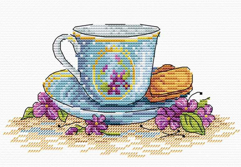 Cookies for the Tea - MP Studia SM-074 - Kit de punto de cruz