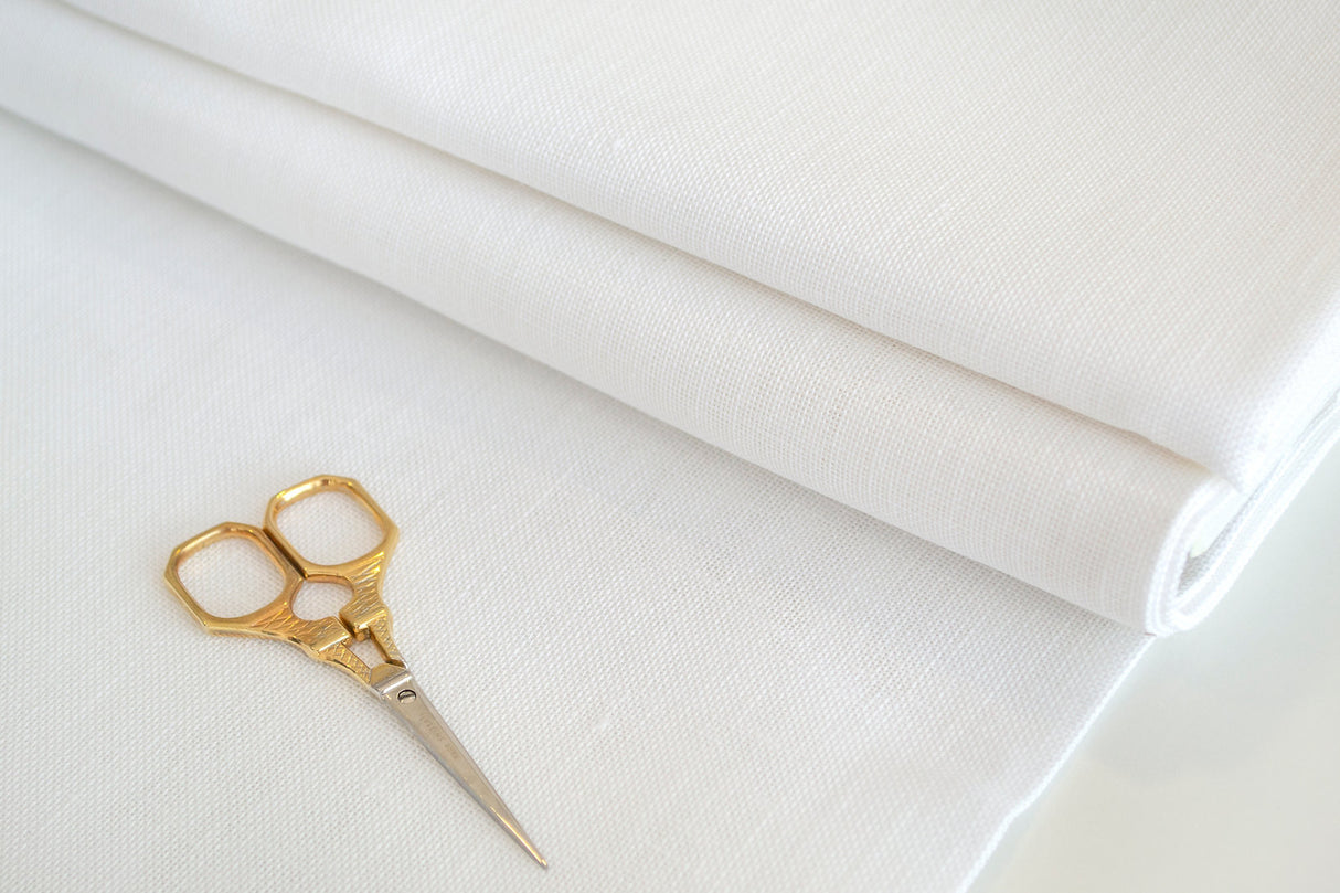 3604/100 Dublin Linen Fabric 25 ct. ZWEIGART White