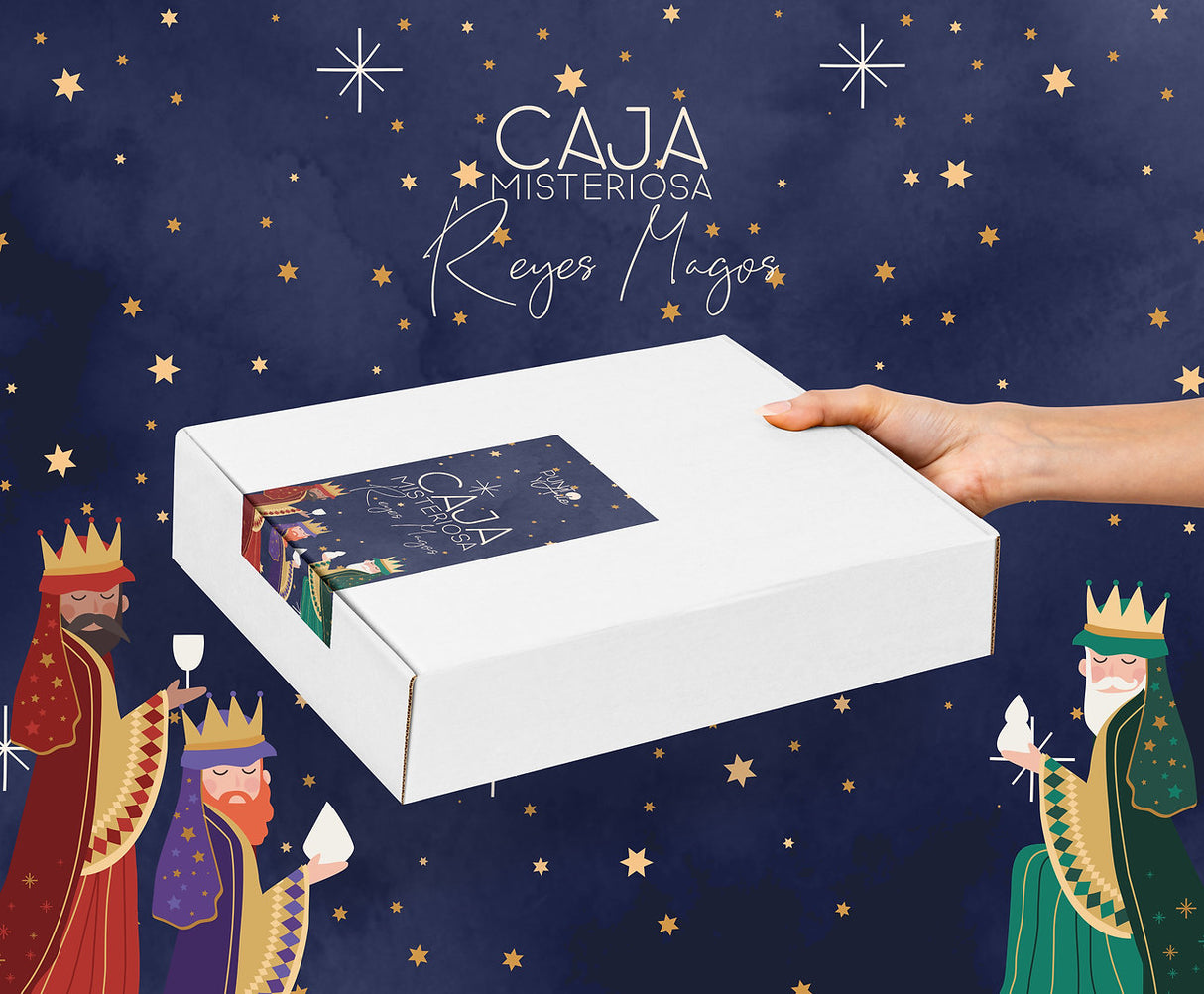 Caja Misteriosa Regalo de Reyes Magos - Punto y Arte