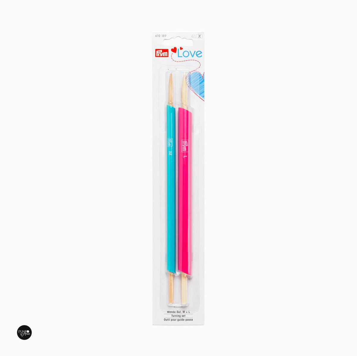 Kit para Voltear Tubos de Tela Love Prym 610189 - accesorio Prym para accesorios de mercería