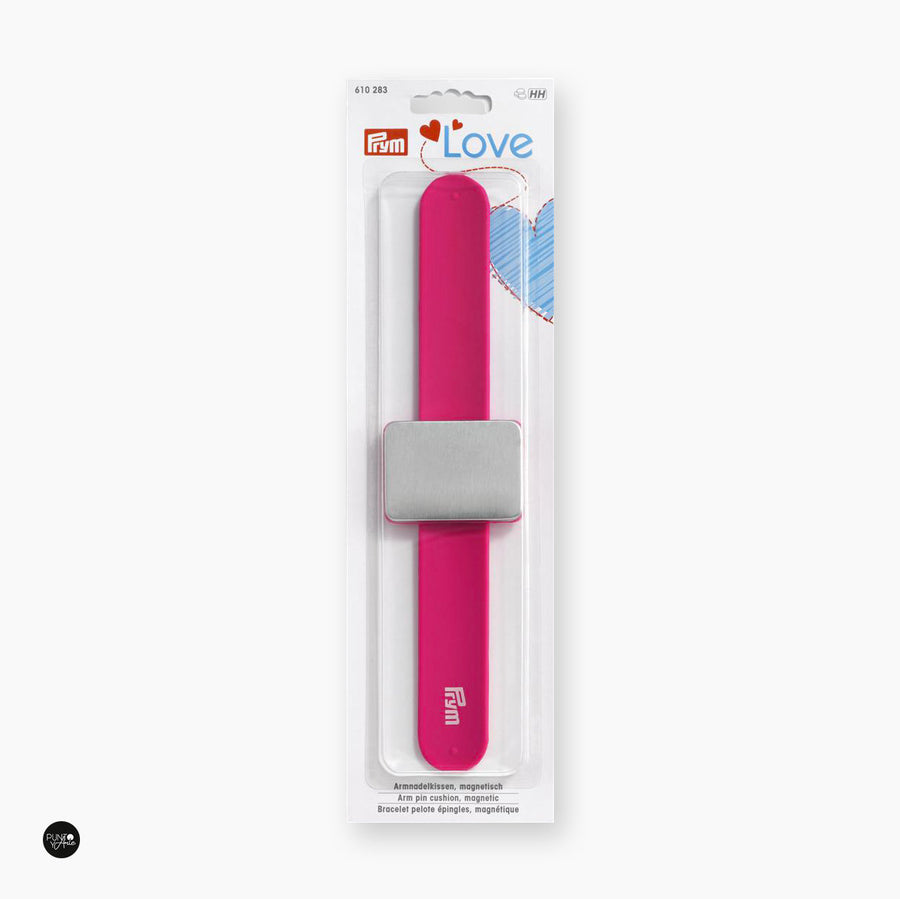 Alfiletero Magnético de Pulsera Love Prym 610283 - accesorio Prym para costura y confección