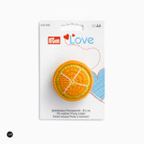 Orange pincushion. Fixing weight - Prym Love 610330