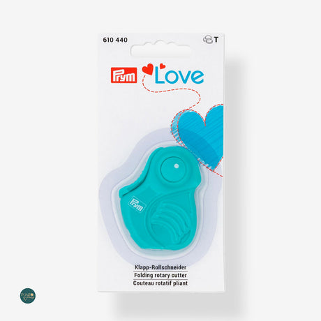 Prym Love 610440 Folding Circular Cutter - Portability and Precision in Your Sewing Projects