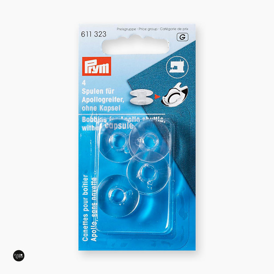 Canillas para maquina de coser plastico Prym 611323 - accesorio Prym para máquina de coser