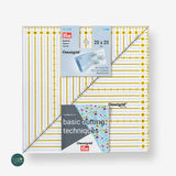 Square patchwork ruler - 20x20 cm by Prym - 611655