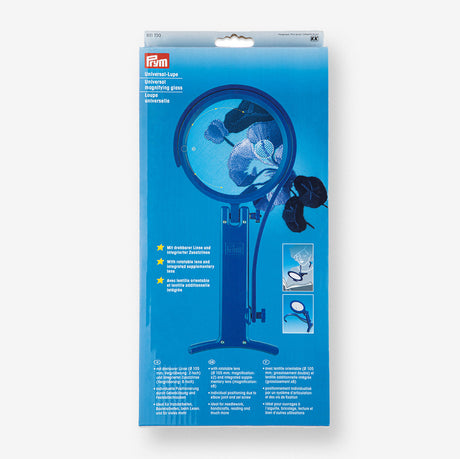 Universal Magnifying Glass with Rotating Lens 10.5 cm by Prym 611730 - Clear Vision and Hands-Free for Your Projects