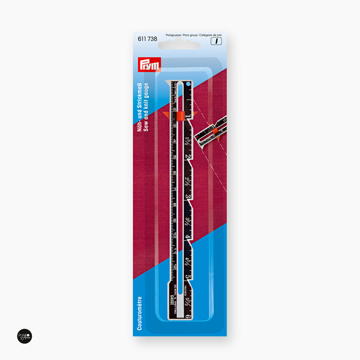Guía de costura para máquina de coser Prym 611738 - accesorio Prym para máquina de coser