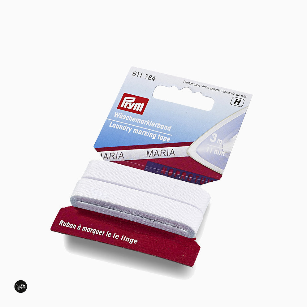 Cinta Termoadhesiva para Etiquetar Ropa Prym 611784 - accesorio Prym para accesorios de mercería