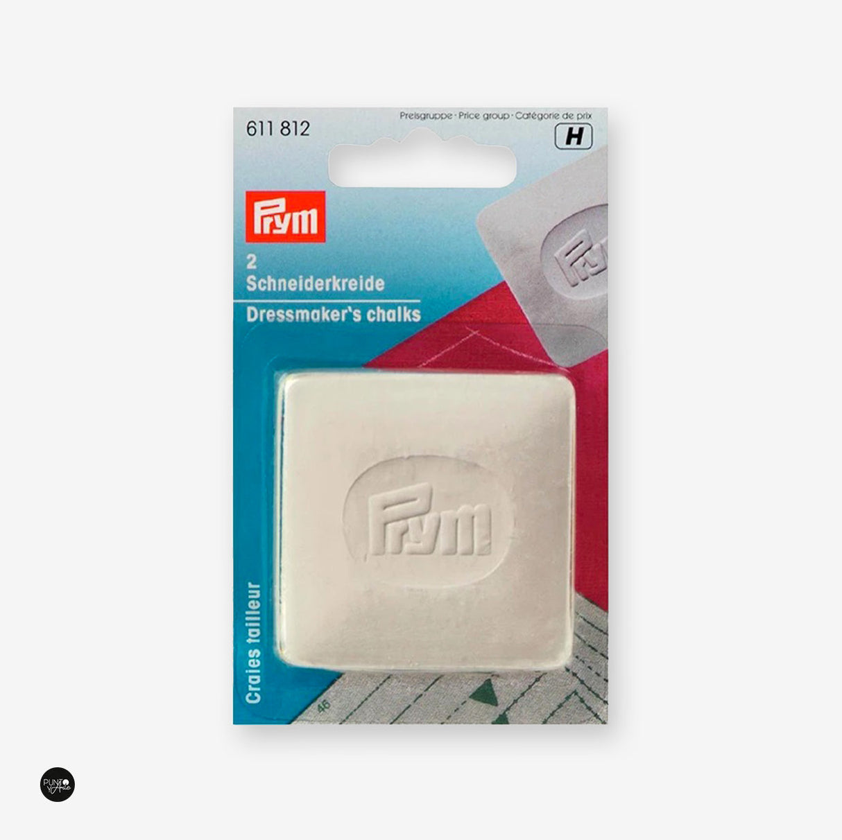 2 Plaques de craie de tailleur, blanc - Prym 611812