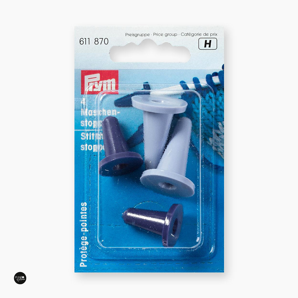 Prym Stitch Protectors 611870 - Stitch Stoppers for Knitting Needles