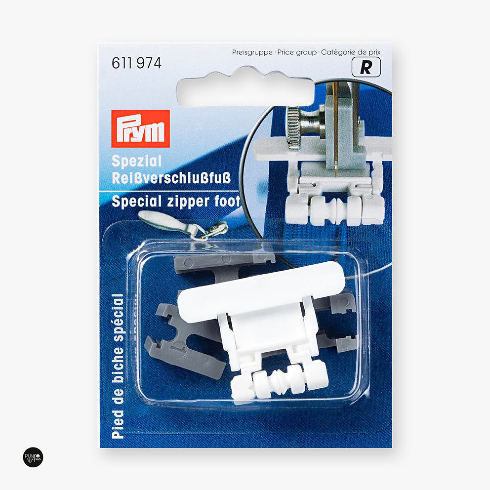 Prensatelas de Cremallera Especial Prym 611974 - accesorio Prym para accesorios de mercería