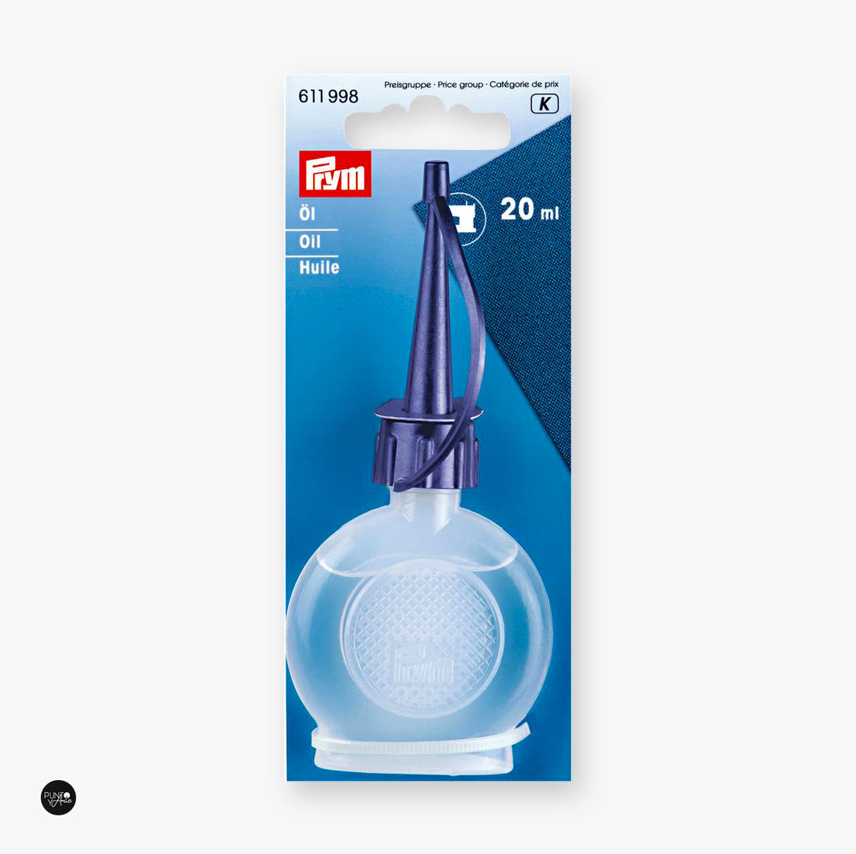 Huile pour machine à coudre 20ml - Prym 611998