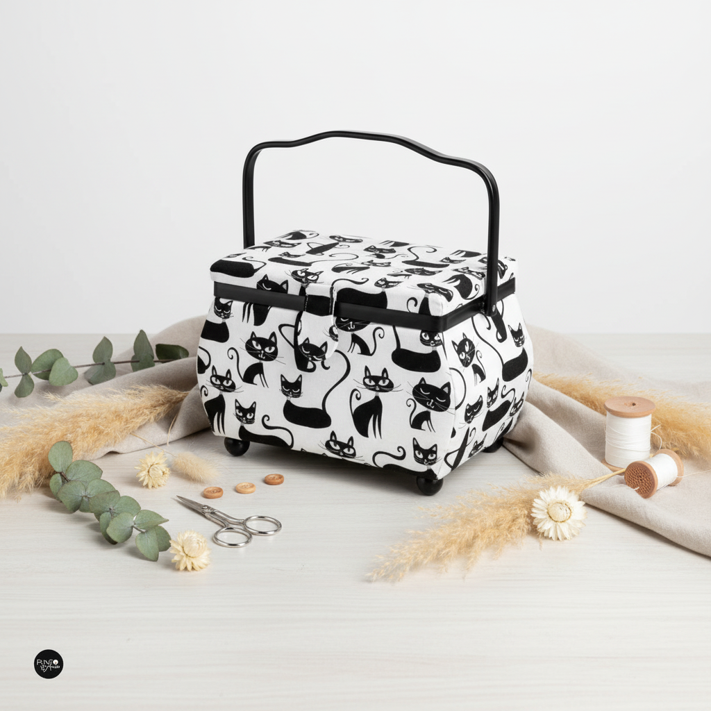 Sewing box M Cats - Prym 612028
