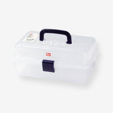 Prym Transparent Sewing Box - Organization and Portability for Your Sewing Materials