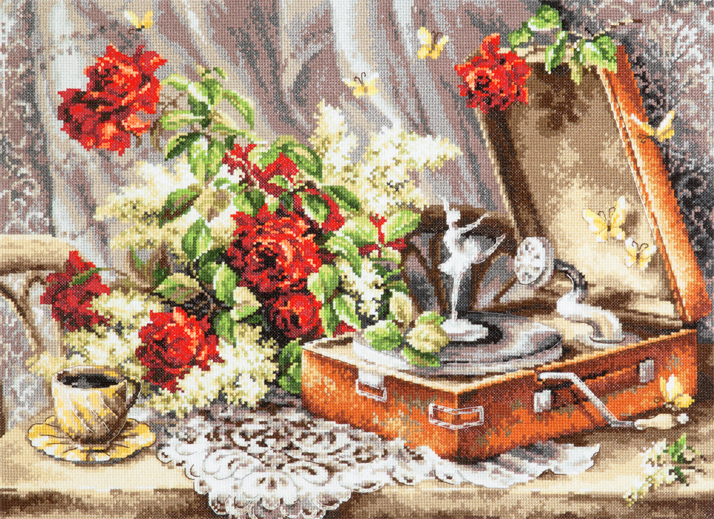 Kit de punto de cruz Magic Needle 67-04 – Nostalgia