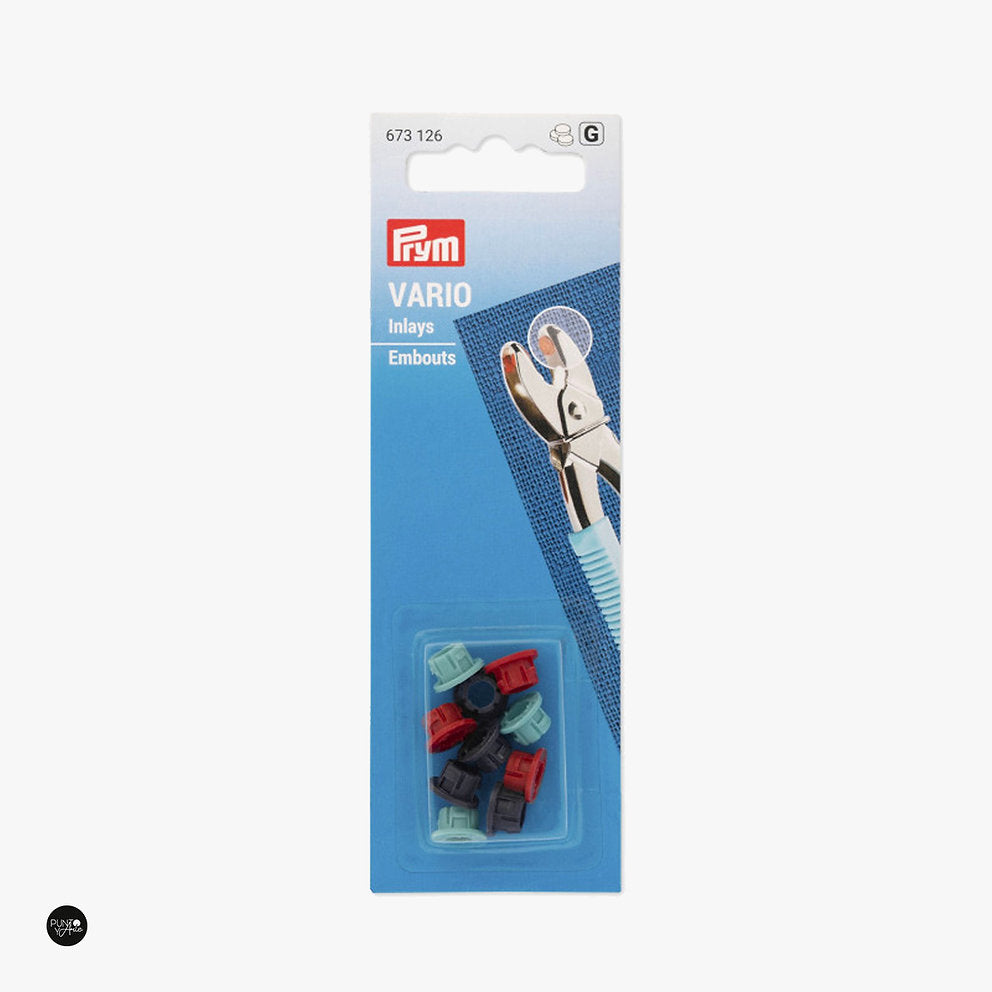 VARIO Insertos para alicates VARIO Prym 673126 - accesorio Prym para cierres y accesorios de prendas