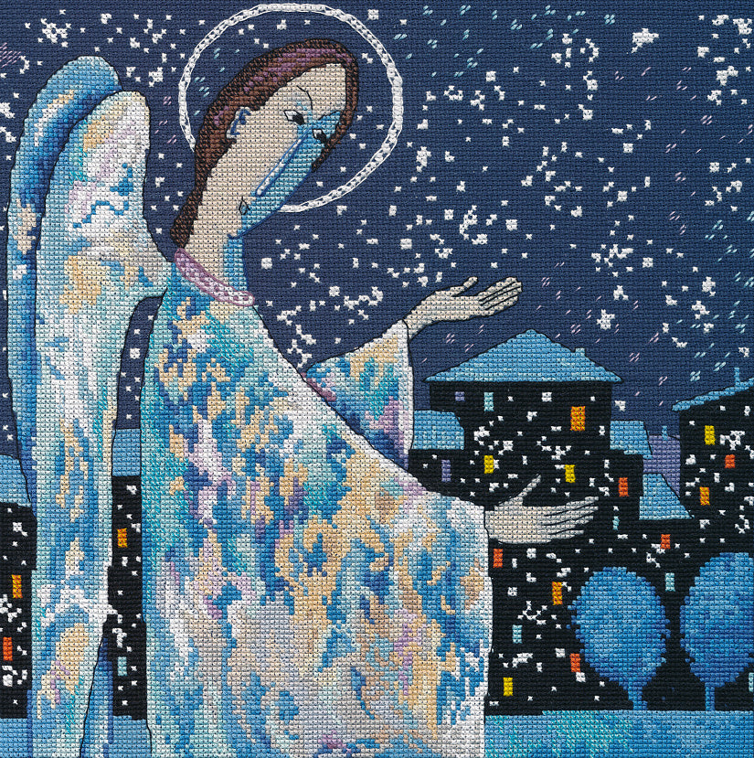 Kit de Punto de Cruz OVEN 1685 – Christmas Angel