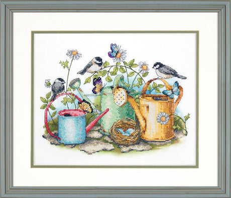 Watering Cans - 70-03243 Dimensions - Cross Stitch Kit
