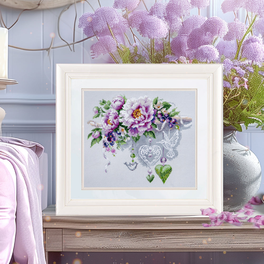 Kit de Punto de Cruz 70-05 “Floral Decor” – Magic Needle