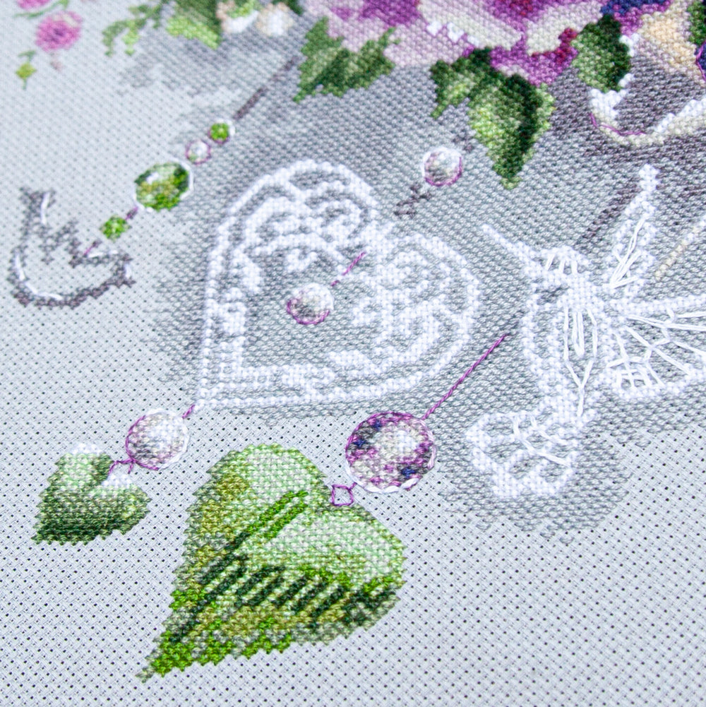 Kit de punto de cruz Magic Needle 70-05 – Floral Decor