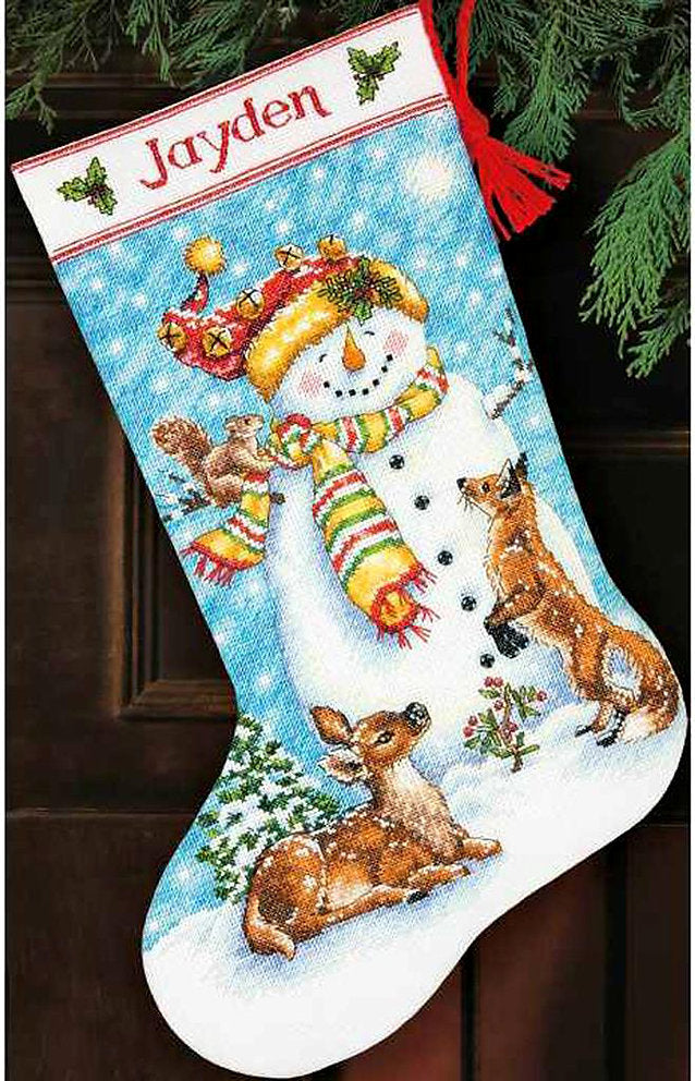 WINTER FRIENDS - 70-08963 Dimensions - Cross Stitch Kit