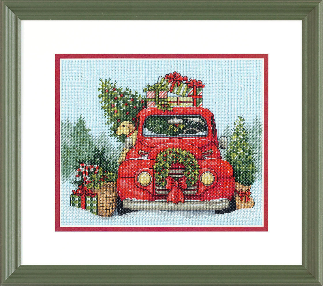 Festive Walk - 70-08992 Dimensions - Cross Stitch Kit