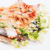 Cross Stitch Kit 70-22 “The Ginger Cat” – Magic Needle