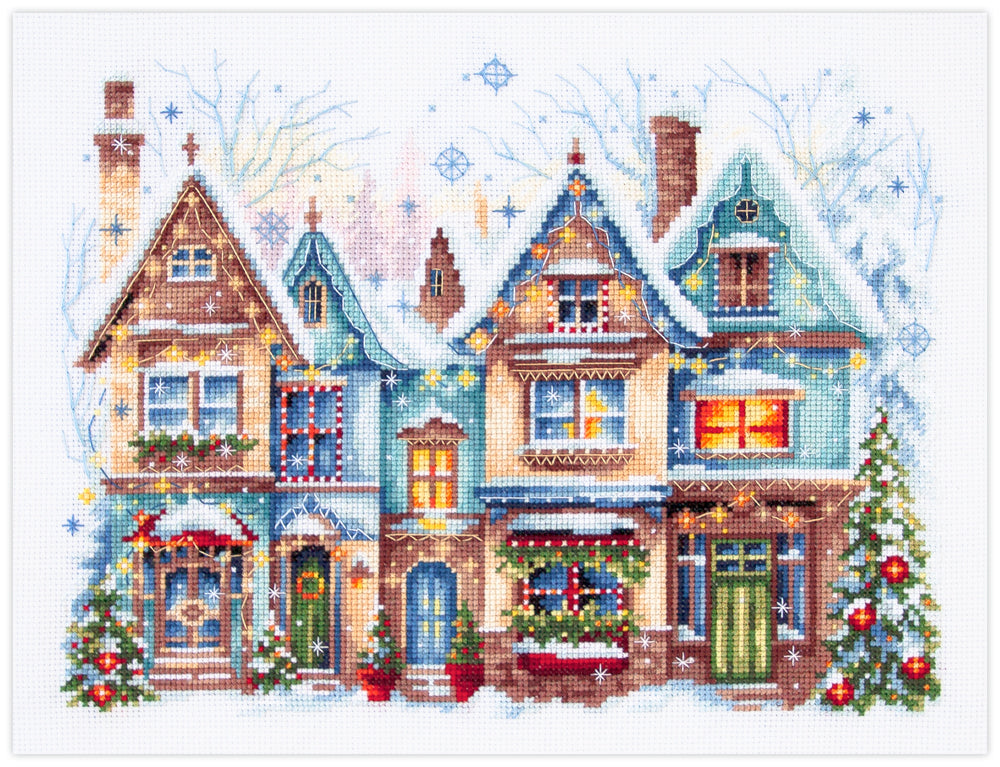 Cross Stitch Kit 70-23 “Heartwarming” – Magic Needle