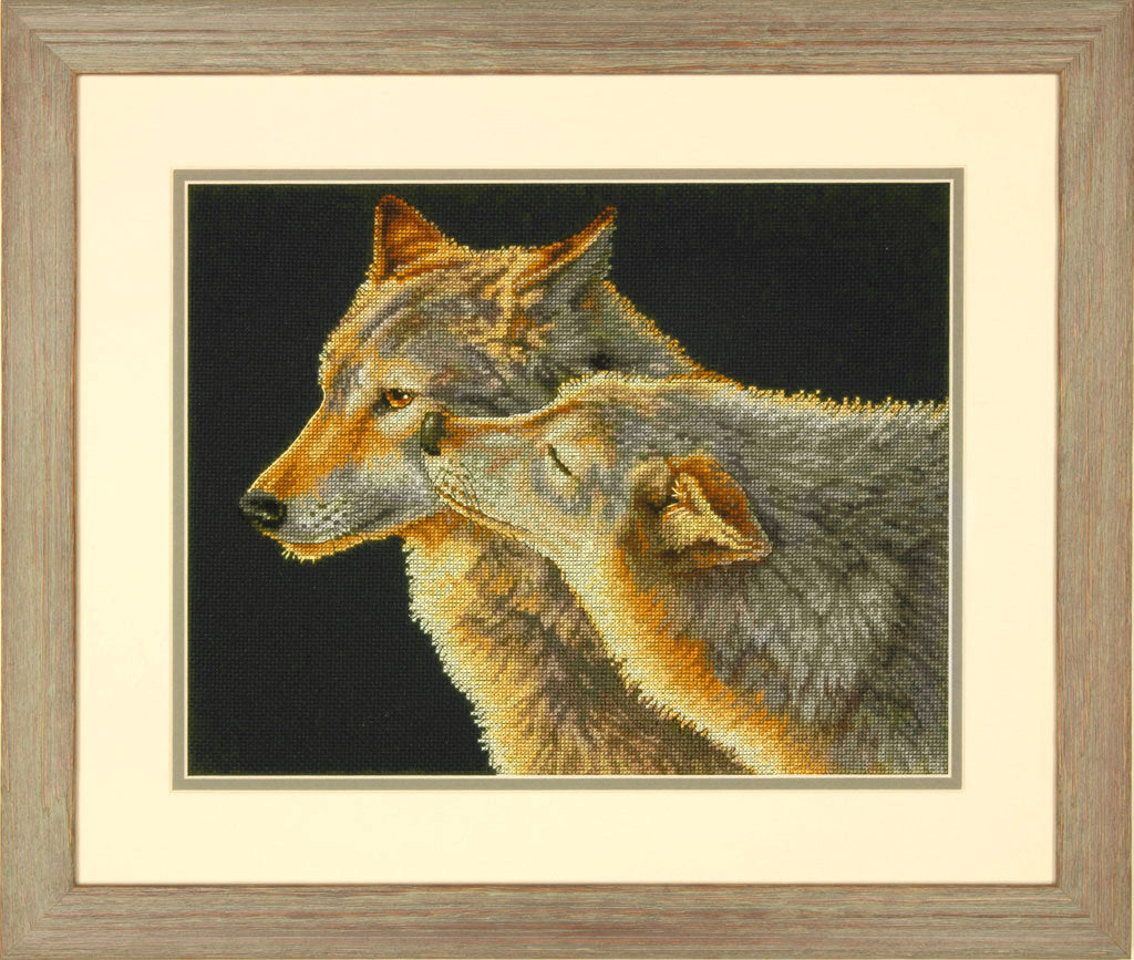 Wolf's Kiss - 70-35283 Dimensions - Cross Stitch Kit